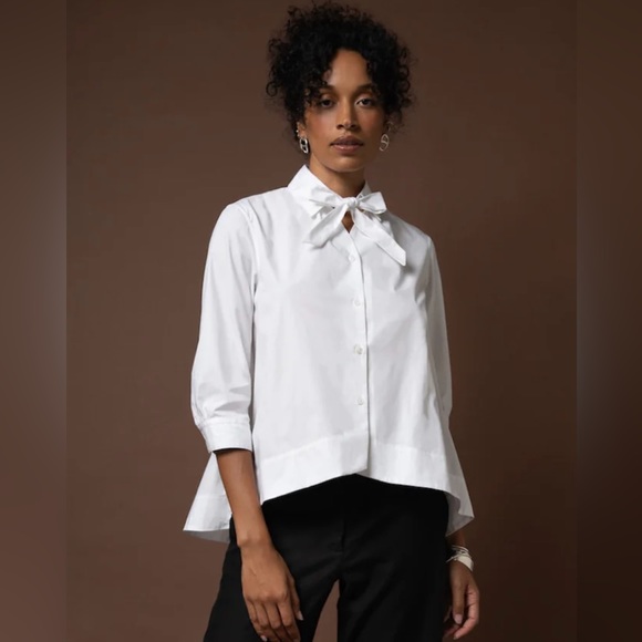 Grammar NYC Tops - Grammar NYC The Preposition Shirt White Size 12